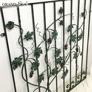 Đẹp Pháp Cửa Sổ Sắt Nướng Thiết Kế Tùy Chỉnh Bán Buôn Cho Ban Công - Product Image 6