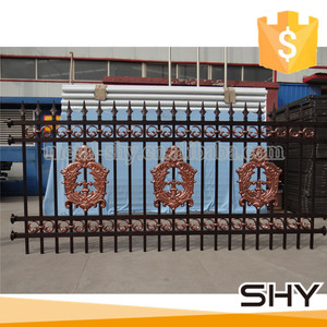 Artistical <strong>Cheap</strong> Used Metal Aluminum <strong>Picket</strong> <strong>Fence</strong> <strong>Panels</strong> - Product Image 4