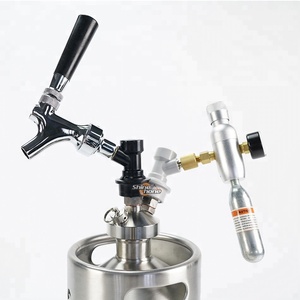 Keran Bir Krom dengan Kunci Bola Cornelius Cabut Keran Bir Homebrew Cornelius <span class=keywords><strong>Keg</strong></span> - Product Image 3