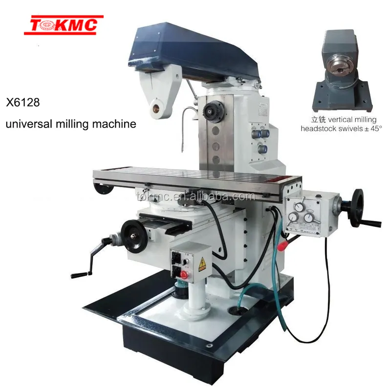 universal milling machine price X6126 table size 1200x280 mm