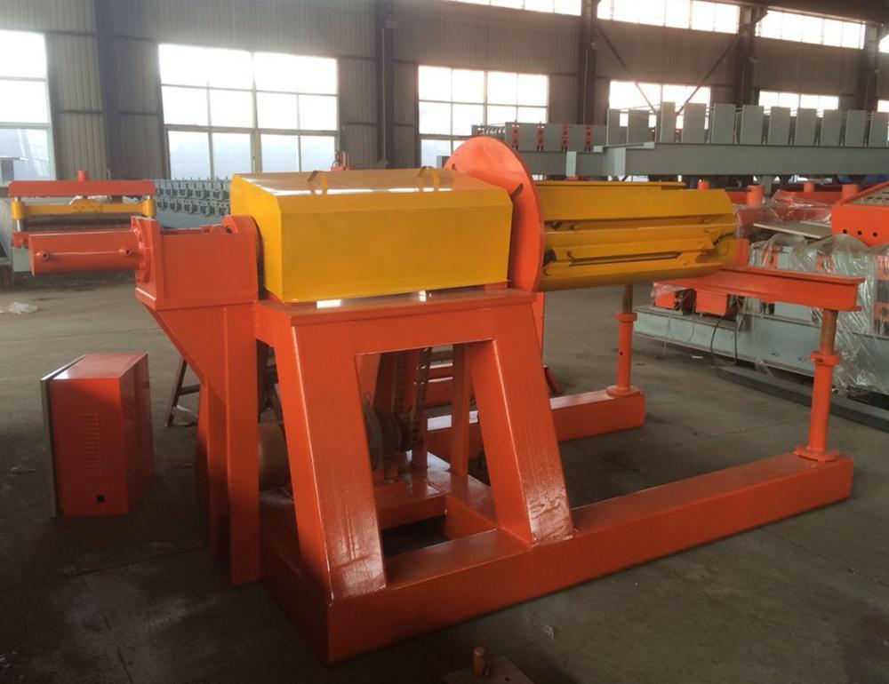 5 Tons Hydraulic Decoiler With Coil Car