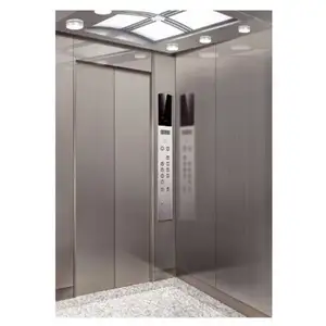 Passenger Elevator Car , Elevator Decoration 450kg Rated Load