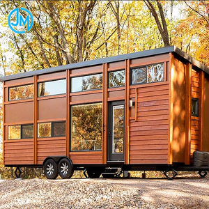 Tiny House <span class=keywords><strong>sur</strong></span> roues de 24 pieds, fenêtre surdimensionnée incroyable, maison mobile unique, caravane - Product Image 1
