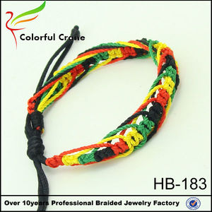Jamaica reggae pulsera, Rasta pulsera rasta - Product Image 3