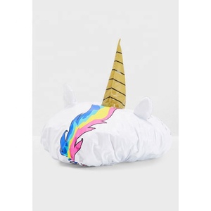 Gorro <span class=keywords><strong>de</strong></span> Ducha Desechable Novedoso y Divertido con Diseño Personalizado 2025, Gorro <span class=keywords><strong>de</strong></span> <span class=keywords><strong>Baño</strong></span> Impermeable con Diseño <span class=keywords><strong>de</strong></span> Unicornio 3D para Bebés y Niños - Product Image 4