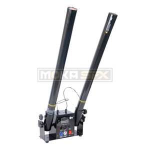 MOKA MK-CN03 Dual-Shot Confetti Pháo Launcher DMX Buổi Hòa Nhạc Đám Cưới Tổ Chức Sự Kiện Thiết Bị DJ Bên Sân Khấu Hộp Đêm Hiệu Ứng Đặc Biệt - Product Image 2