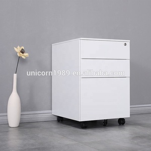 Văn phòng Tủ hồ sơ nhà máy giá rẻ giá cho bán nhà văn phòng khóa con lăn di động dọc 3 ngăn kéo di động Tủ hồ sơ - Product Image 5