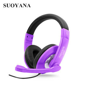 Audífonos Suoyana Económicos con Micrófono, Logotipo OEM, para Computadora, PC, Jugadores - Product Image 2