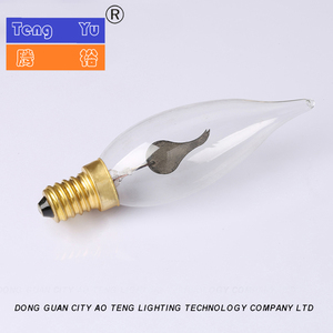 C32 Nến Nhấp Nháy Ngọn Lửa Bóng Đèn Trang Trí Lễ Hội Cơ Sở E12 - Product Image 3