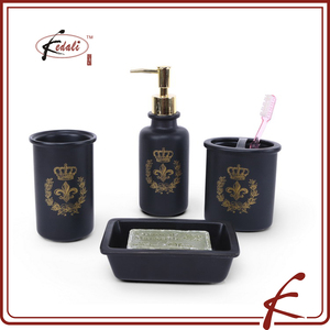 <span class=keywords><strong>Noir</strong></span> haute gamme distributeur de <span class=keywords><strong>savon</strong></span> de bain en céramique décoration magasin pot vente chaude - Product Image 1