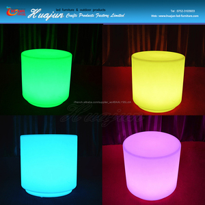 Changement de couleur <span class=keywords><strong>tabouret</strong></span> pouf / coloré en plastique selles - Product Image 6