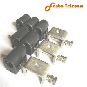 แคลมป์ป้อน, 1/2 ", เหล็กกล้าไร้สนิม, รูเดียวสำหรับยึด<span class=keywords><strong>สาย</strong></span>เคเบิล1เส้นทำโดยโรงงาน Fenbo- สำหรับ COAX - Product Image 3