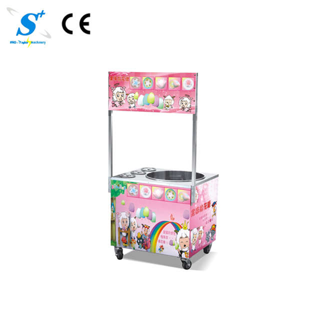Thép không gỉ máy kẹo bông thương mại để bán
