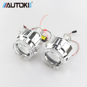 2.5 인치 hid bi 크세논 프로젝터 렌즈 슈퍼 밝은 led 라이트 가이드 천사 눈 범용 모든 자동차 - Product Image 4