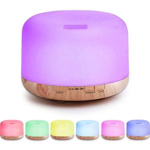 Humidificador de <span class=keywords><strong>aromaterapia</strong></span> con control remoto, <span class=keywords><strong>difusor</strong></span> de aceite esencial para yoga familiar, Spa, <span class=keywords><strong>aromaterapia</strong></span>, popular, Industrial, 500ml - Product Image 2