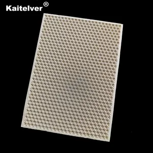 Electric heater heating hot ceramic element plate, infrared heater ceramic element emitter plaque