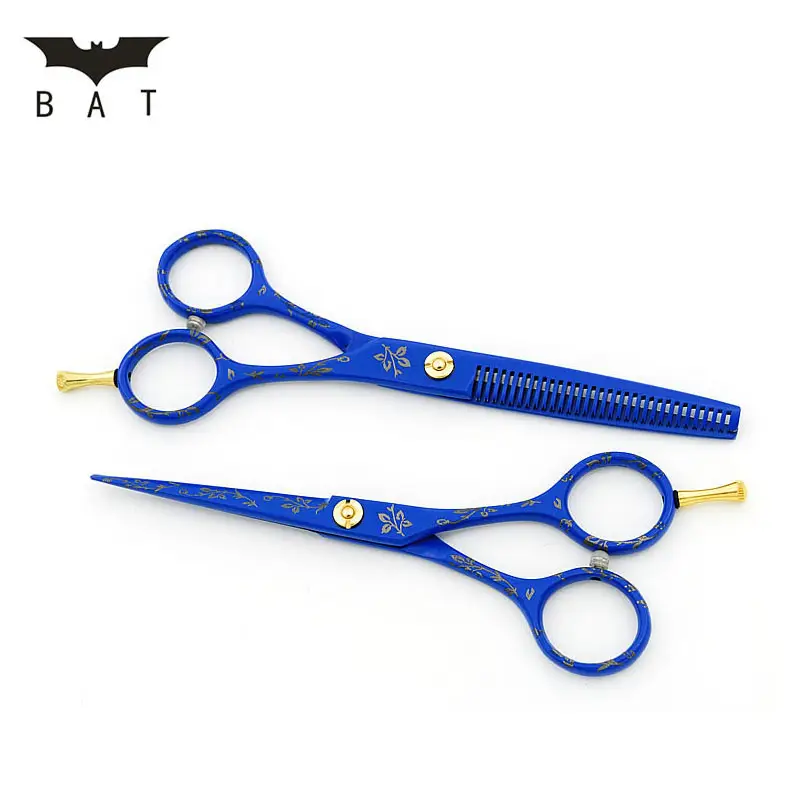 CP-2B Fashion models 420J2 steel 5.5 inch beauty shears hair scissors set