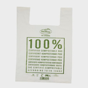 Disposable PE PLA Plastic Heat-Seal Handle Packaging <strong>Bags</strong> Biodegradable <strong>Vegetable</strong> Fruit <strong>Bags</strong> for Food Compost New Eco-Friendly - Product Image 3
