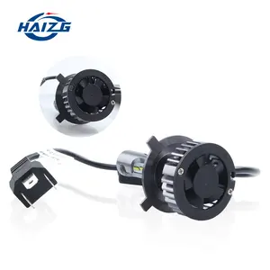 HAIZG f2-zes רכב led פנסי h4 h7 2 הצדדים led פנס אביזרי רכב אחרים