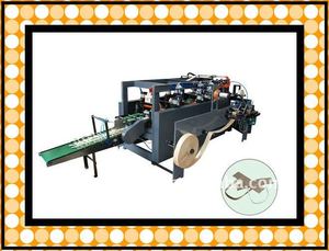 Transporter une <span class=keywords><strong>enveloppe</strong></span> alimentaire à fond carré et un sac en papier faisant la machine Petite machine marron pour ne faire aucun sac tissé 120 pcs/min - Product Image 6