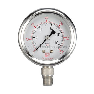 TODO MANOMETRO DE ACERO INOXIDABLE kg y psi - Product Image 1