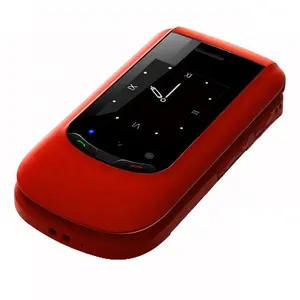 Tastiera parlare sos anziano telefoni cellulari gsm quad band 2G portatile con display a colori