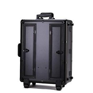 Tocador Portátil Profesional Grande con Espejo LED Plegable y Cierre Abierto, Estuche de Maquillaje para Maquilladores de Estudio - Product Image 6