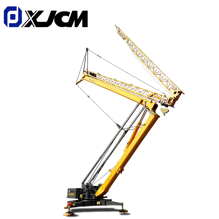 Xuzhou XJCM manufacture Self Erecting 1 Ton 2 ton 3 ton 4 ton Mini Mobile Tower Crane