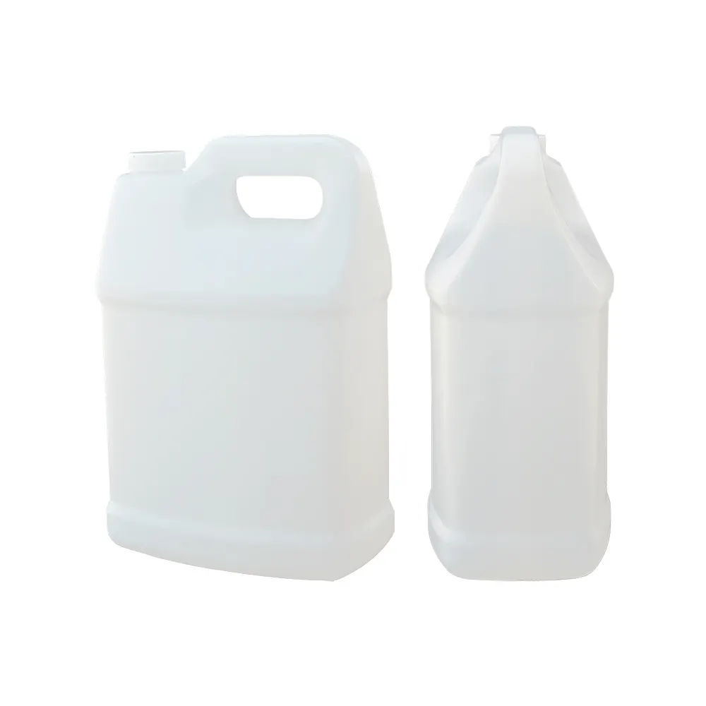 Nueva llegada 4 litros de botella de bebida de contenedor de plástico jarra de agua hdpe tambores jerry puede