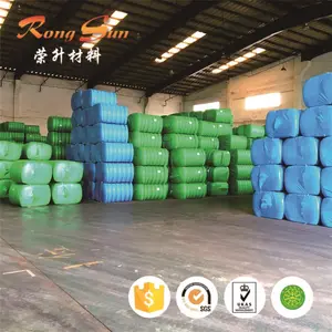 100% Recycled Polyester Staple Fiber 15d Fineness Anti-Dumping Siliconized Pattern Hollow Conjugated Style Used Filling Material