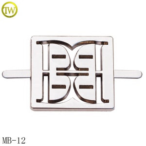 Plaques métalliques personnalisées en émail avec logo, nom en relief, étiquette métallique pour sac à main, pour bagages - Product Image 5
