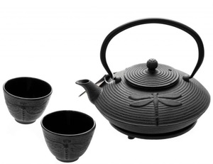 กาน้ำชาสแตนเลส 18/8 คุณภาพดี พร้อมที่กรองชา ทำจากเหล็กหล่อ - Product Image 1