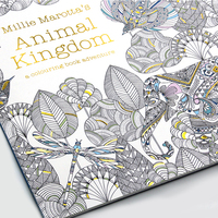 Crayon de coloriage personnalisé à couverture rigide pour adulte, impression de livres en gros