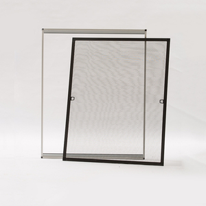 <span class=keywords><strong>Moustiquaire</strong></span> de fenêtre <span class=keywords><strong>DIY</strong></span> noire à taille fixe et installation facile - Product Image 1