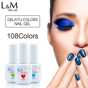 L & M מפעל סיטונאי GelArtist 120 מלא צבע ג 'ל לק ג' ל <span class=keywords><strong>msds</strong></span> UV לכה - Product Image 2
