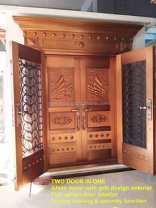 Porte d'entrée luxueuse en laiton, livraison gratuite, porte d'entrée en cuivre, à motif élégant et de sécurité extra - Product Image 3