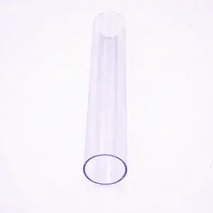 Transparent Clear Pvc Plastic Pipe Extrusion Profiles