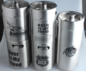 الفولاذ المقاوم للصدأ مصغرة برميل برميل مع الهدر 64 Oz ، بيرة كرافت الخفافيش Brewy 2 لتر برميل ، الطفل حاوية البيرة - Product Image 4