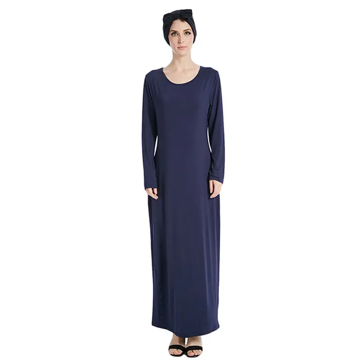 Ebay Mua Sắm Trực Tuyến Thời Trang Phụ Nữ Mềm Stretchy Hồi Giáo Dưới Váy Phụ Nữ Bên Trong Dài Abaya