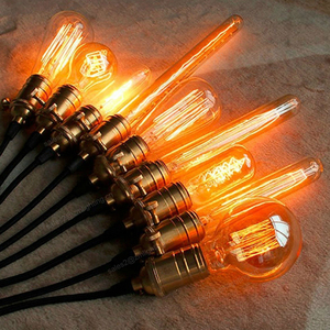 125mm 185mm 225mm 300mm ống dài cổ điển Edison bóng đèn <span class=keywords><strong>E27</strong></span> T30 T300 - Product Image 5