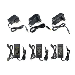 Power Adapter 1A 2A 3A 4A 5A 6A 110V US 220V EU Plug 12V 3A 36W LED Adapter Power Supply with DC Male Connector