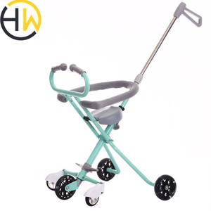 Lightweight for Micro <strong>Trike</strong> Buggy Plastic Ride-on Toy <strong>Baby</strong> <strong>Stroller</strong> for 2-4 Years for Age Range - Product Image 5