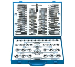 COFFRET de tarauts français, lot de 110 pièces, die et robinet - Product Image 1