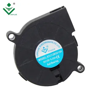 High performance 2 inline centrifugal fan blower XINYUJIE 12v 24v 51x51x15mm thermal plastic