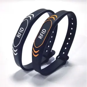 Silicone Rfid Polsband Voor Zwembaden Smart Nfc/Rfid Armband