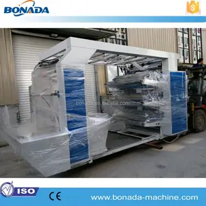 Computer control new type full automatic high speed four colors flexographic printing machine