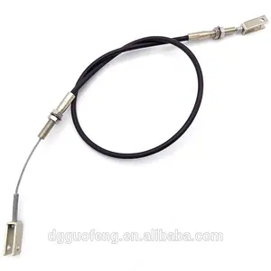 Black PVC Housing Extended Front Brake Cable For Motorcycle Clutch Controls