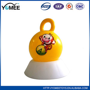 Pvc Válvula De Bola Pvc Bola De Juguete 10 cm PVC con campana - Product Image 2