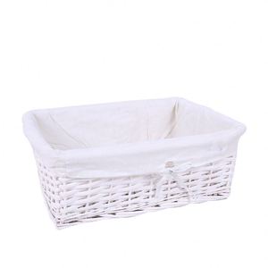 Cesta de mimbre con delineador de alta calidad, almacenamiento multifunción Natural y respetuoso con el medio ambiente, para bebidas LANTIAN/comida, venta al por mayor - Product Image 6
