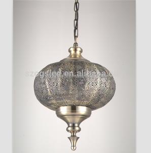 <span class=keywords><strong>Marruecos</strong></span> moderno estilo chino de la vendimia hierro forjado bola globo colgante lámpara colgante linterna lámpara - Product Image 1
